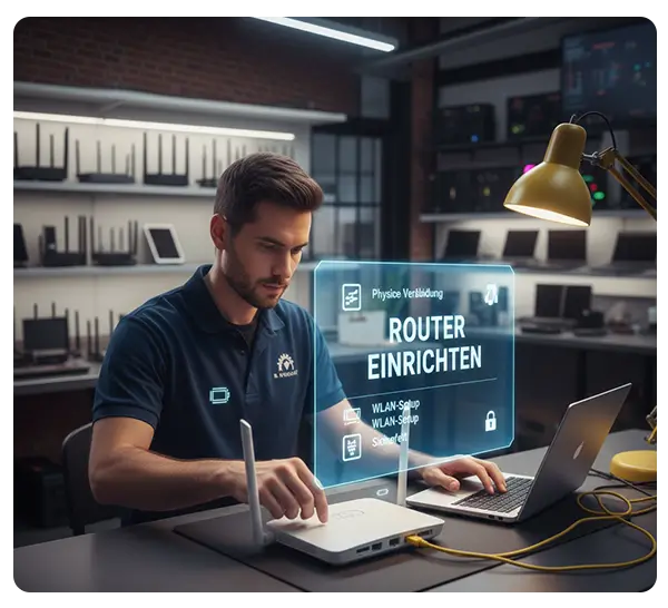 Router einrichten – WLAN-Konfiguration und Netzwerksicherheit